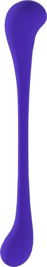 Dual-ended Bendable Vibe with Remote Control - Purple