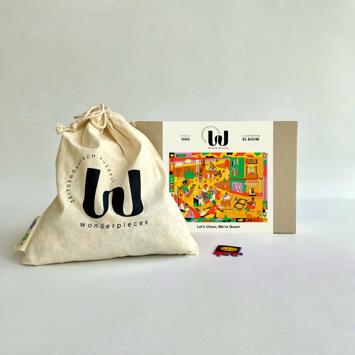 »Let's Cheer, We're Queer« Puzzle | Illustration EL BOUM