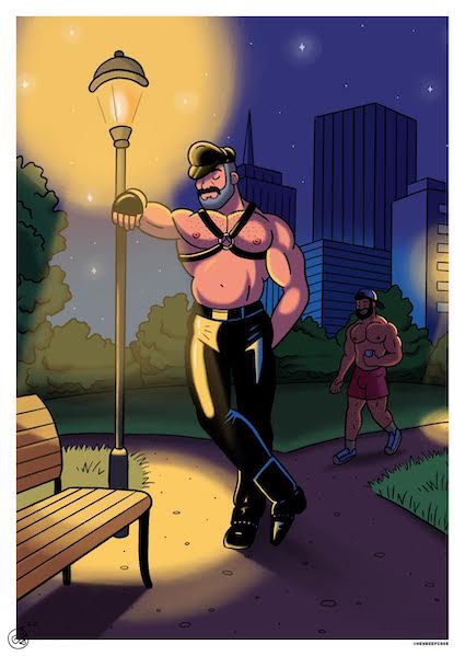 Heybeefcake "Midnight Snack" Print A3