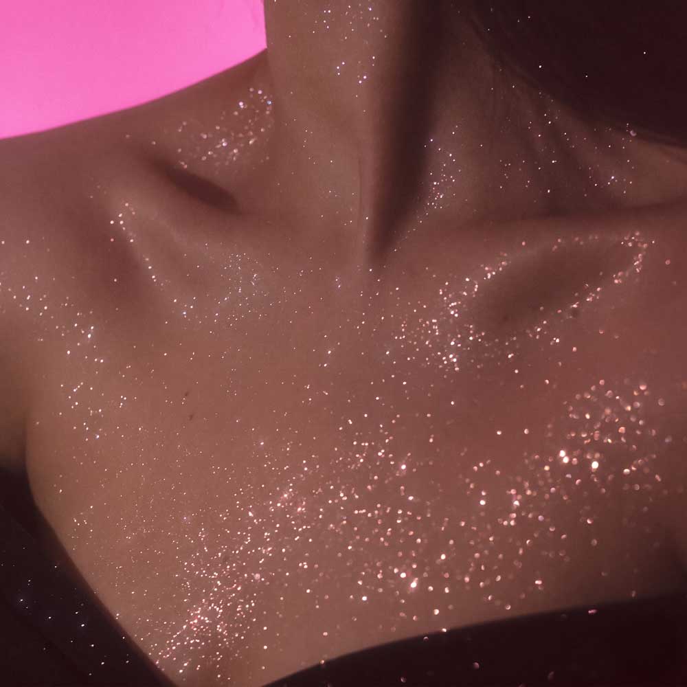 Glitter Powder Spray - Rose Gold