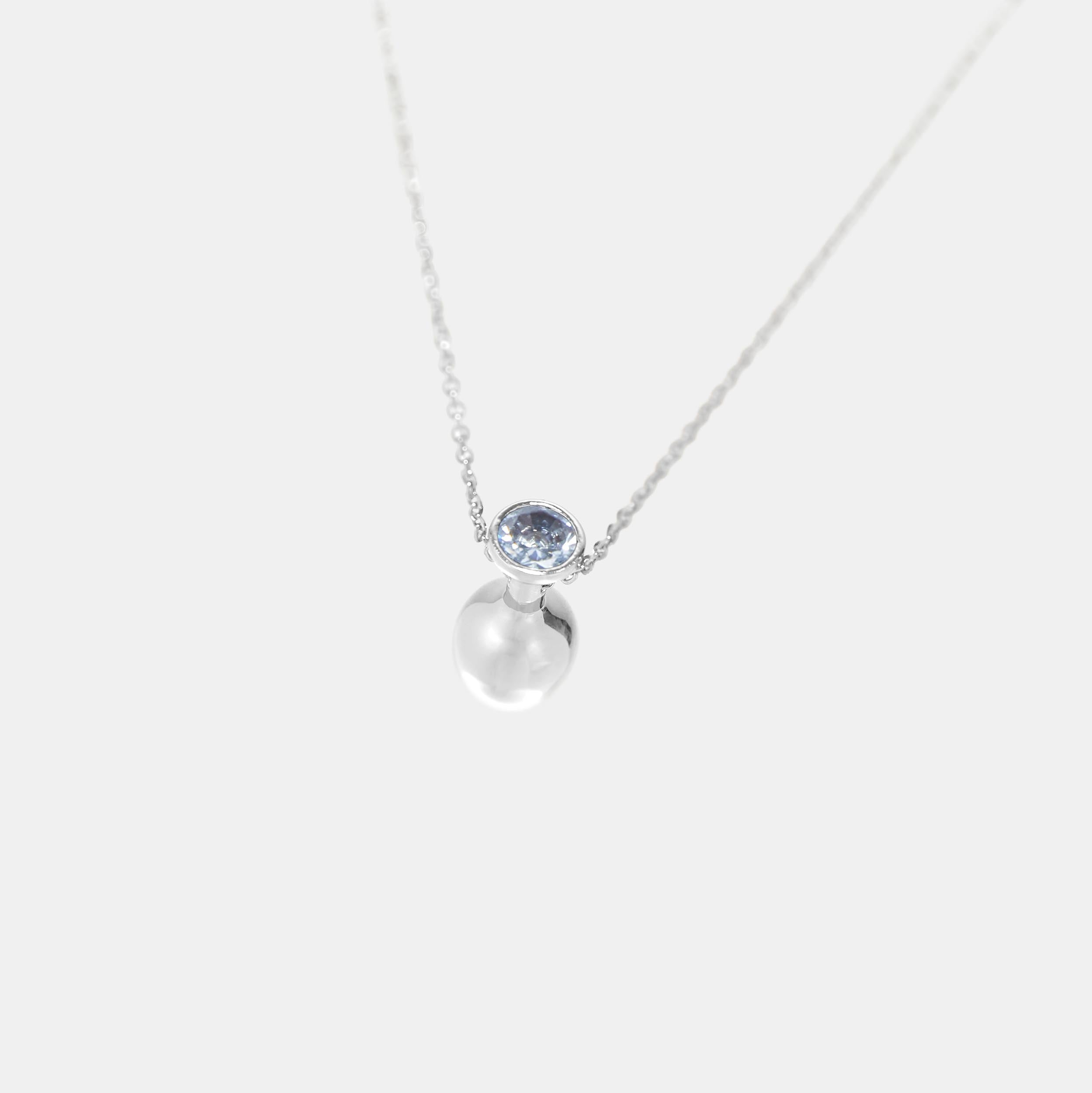 BUTT PLUG SILVER PENDANT NECKLACE