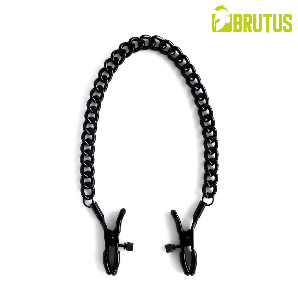 BRUTUS CROCODILE Nipple Clamps Black
