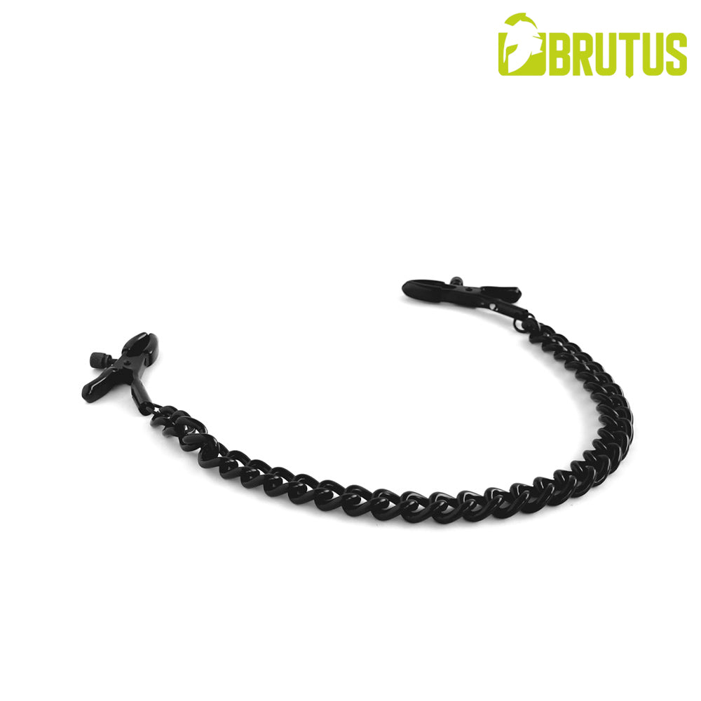 BRUTUS CROCODILE Nipple Clamps Black