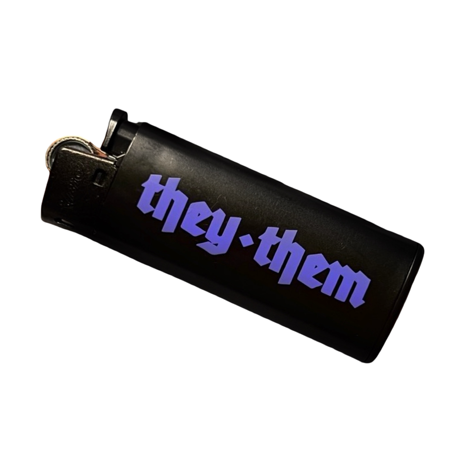 Keller Kreuzberg Lighter "they/them" Black/Lilac