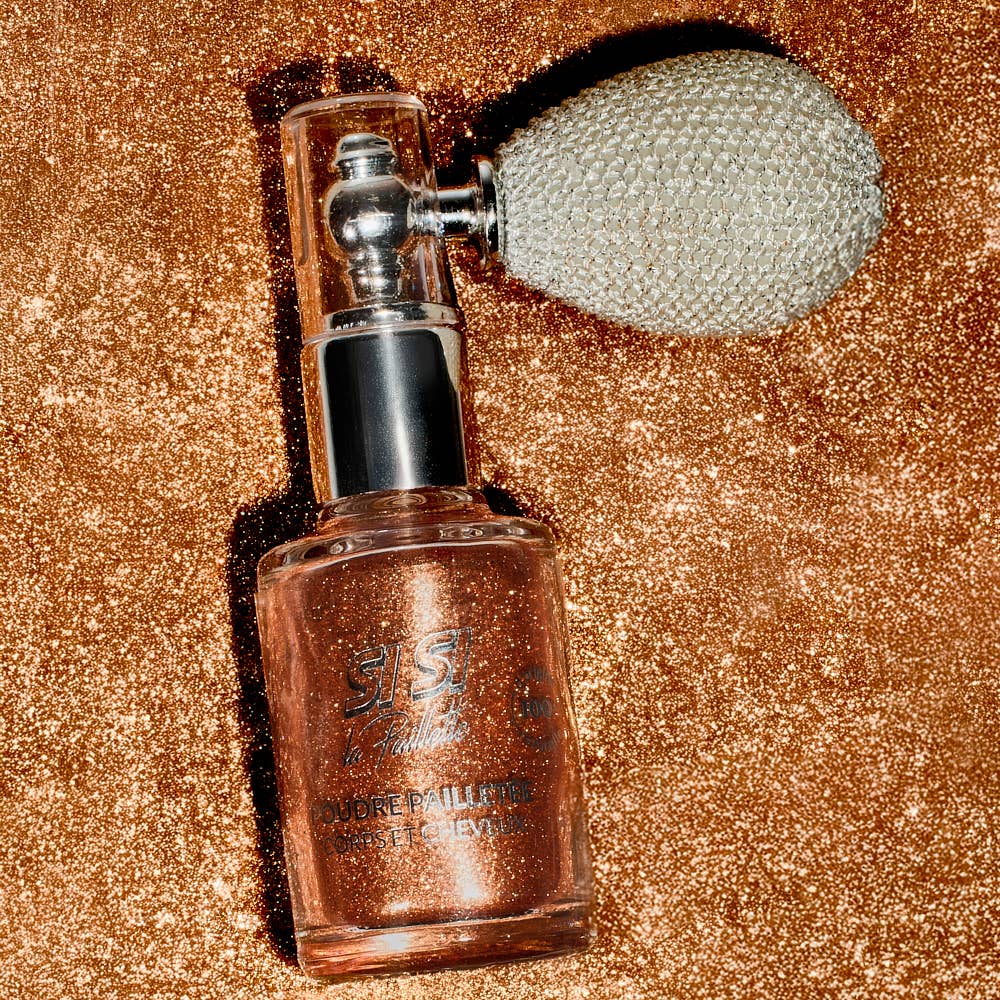 Glitter Powder Spray - Bronze