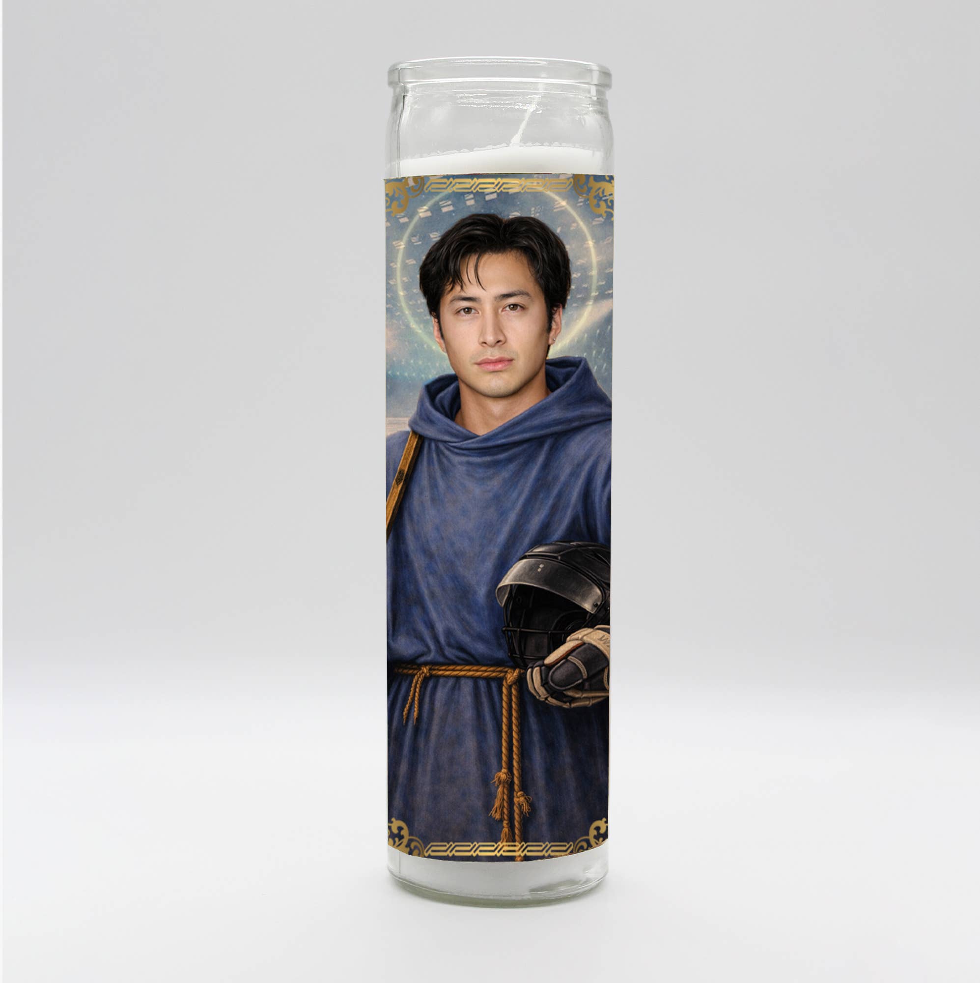 Saint Heated Shane Candle: White