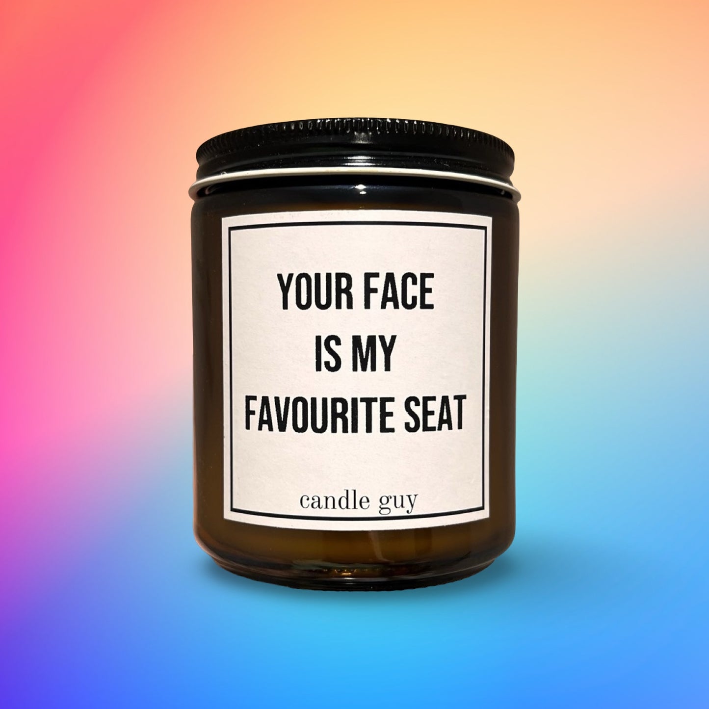 Candle Guy "Your Face Is My Favourite Seat" - Sea Salt & Orchid
