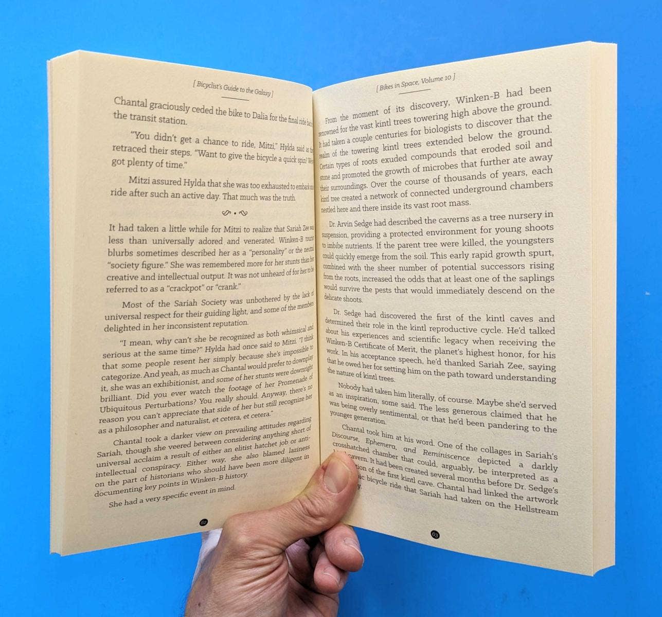 The Bicyclist's Guide to the Galaxy