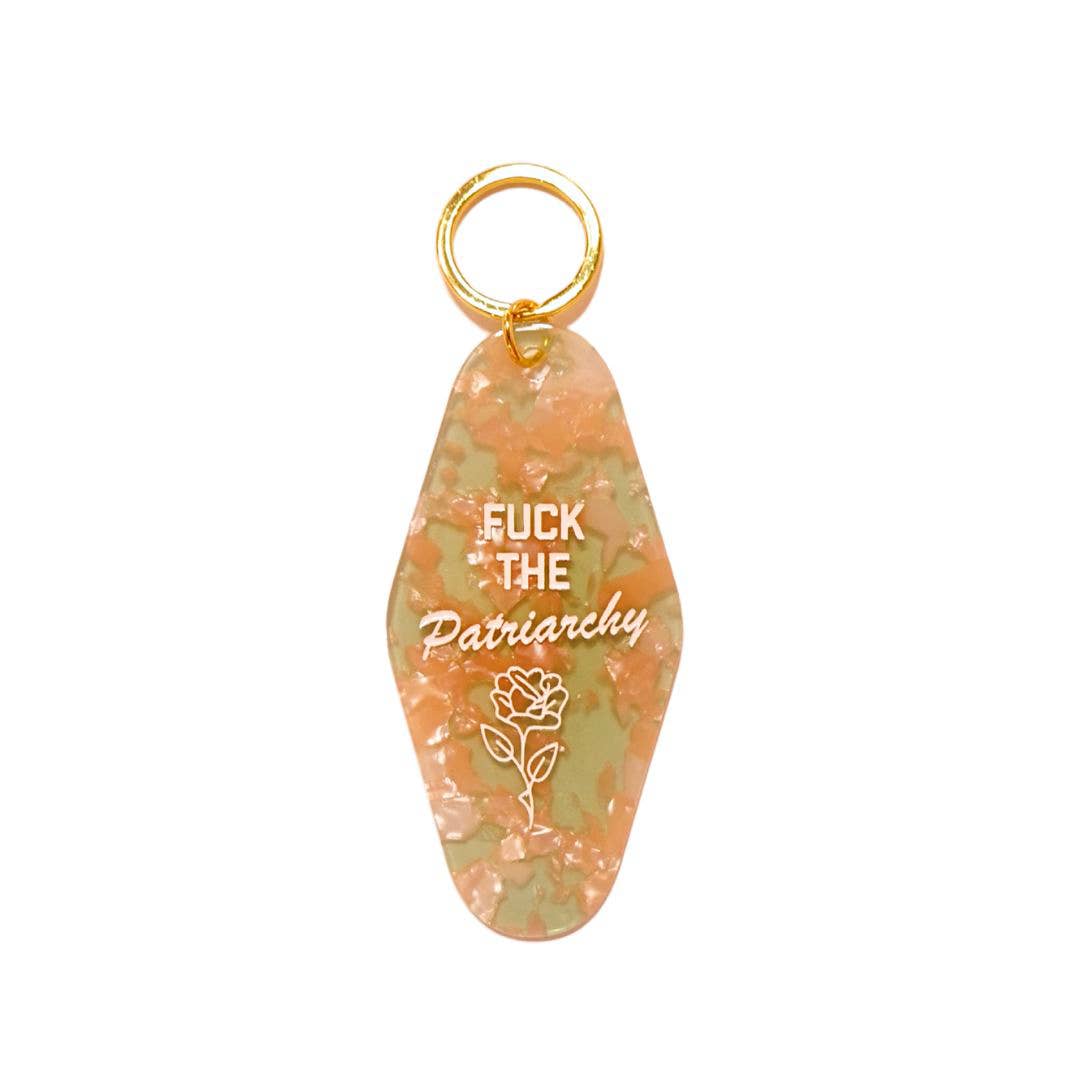 Fuck the Patricarchy Keychain