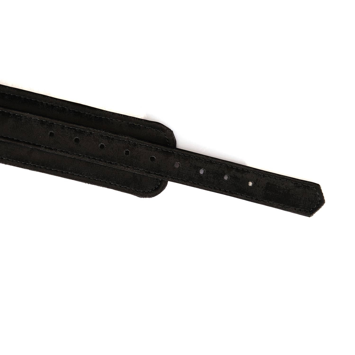 Boudoir Amor Vegan Collar with Leash Black