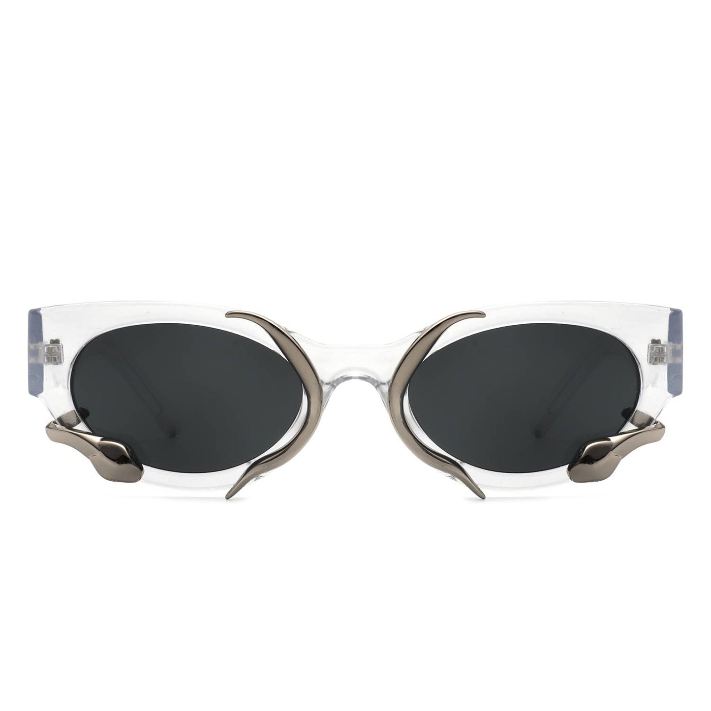Molten metal Cat Eye Sunglasses