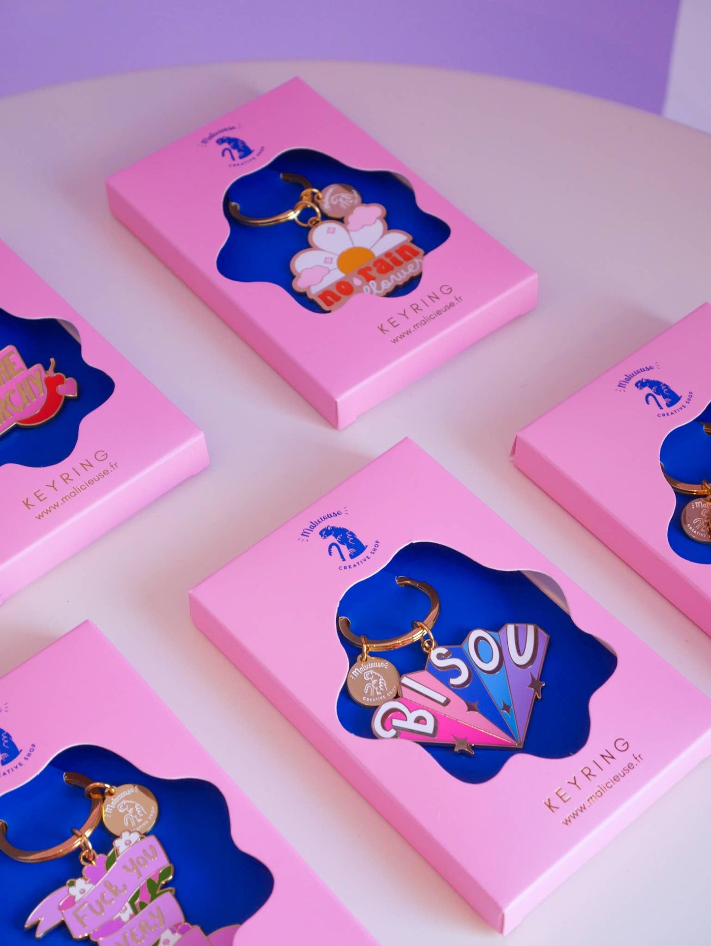 F*ck you very much keychain