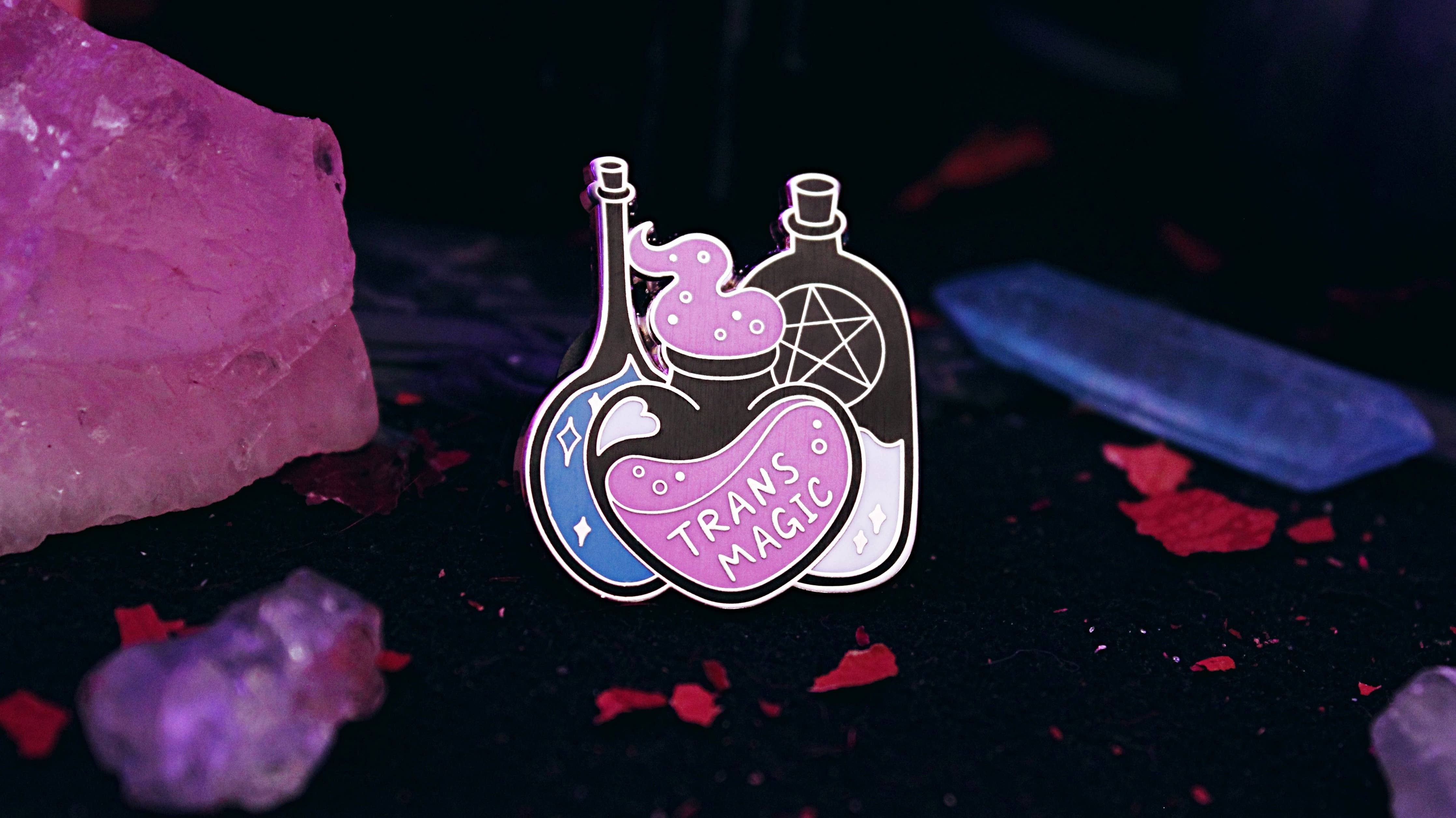 Trans Magic Pin