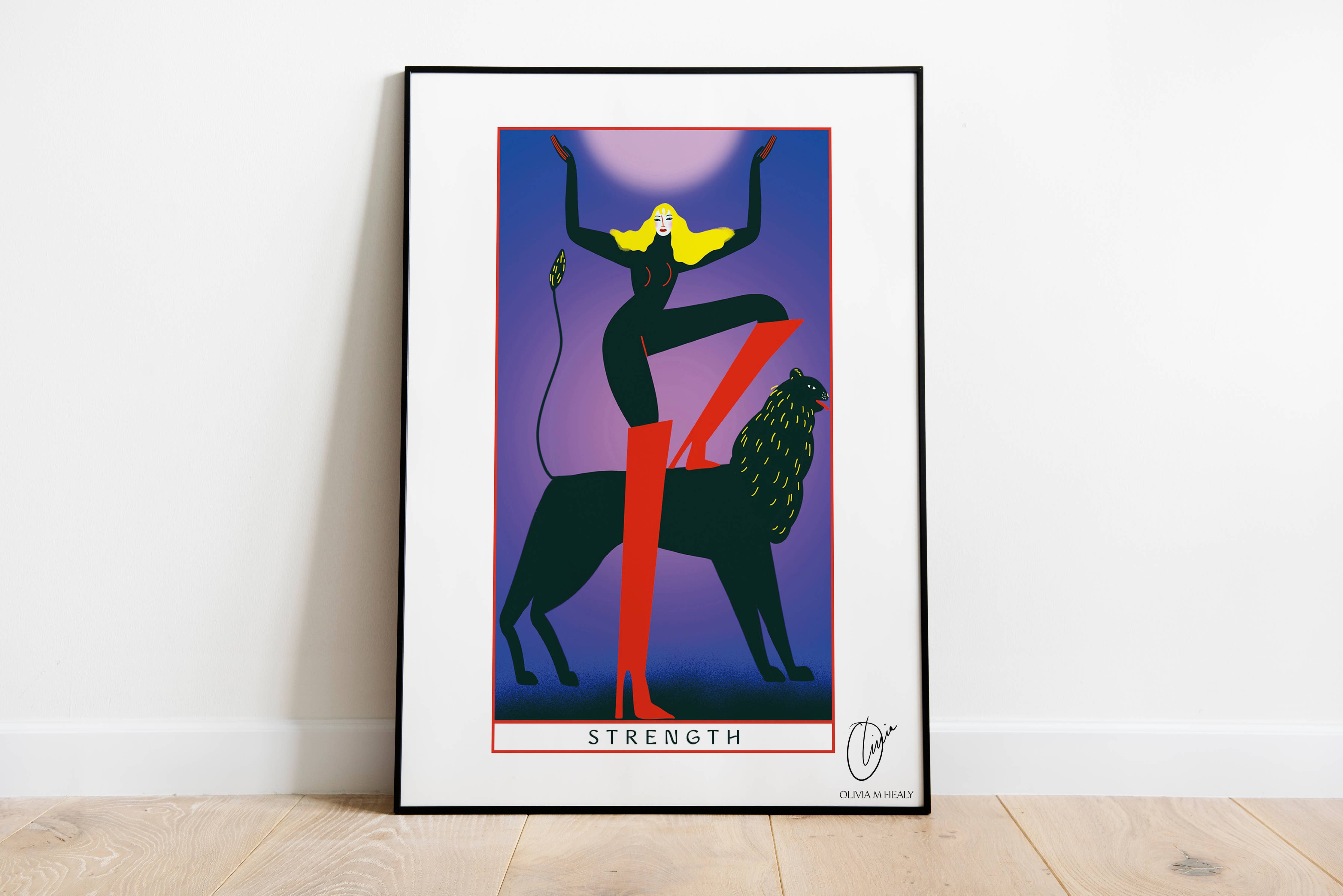 Strength Tarot Print