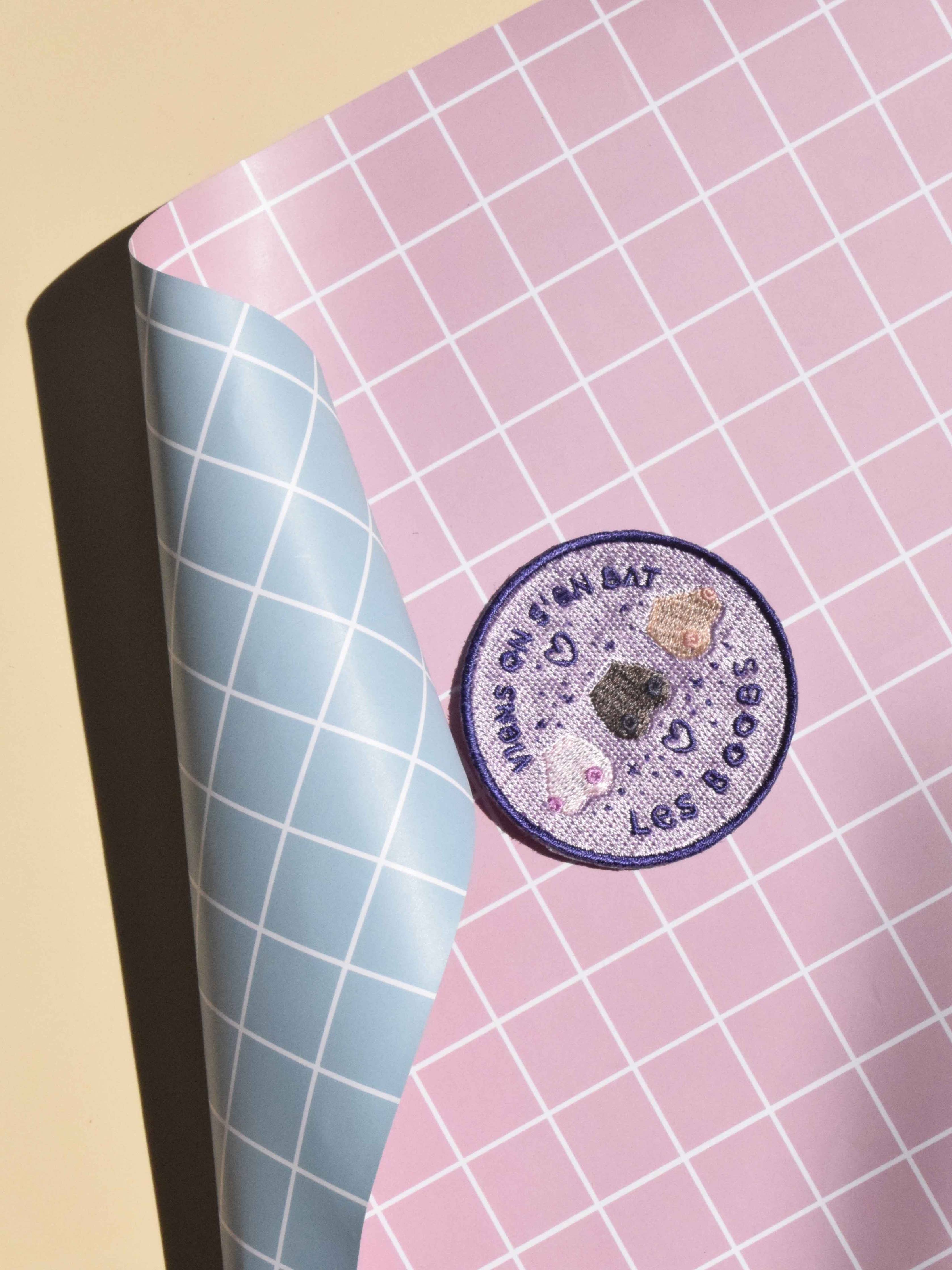 Iron-On Patch "Come and Fight the Boobs"