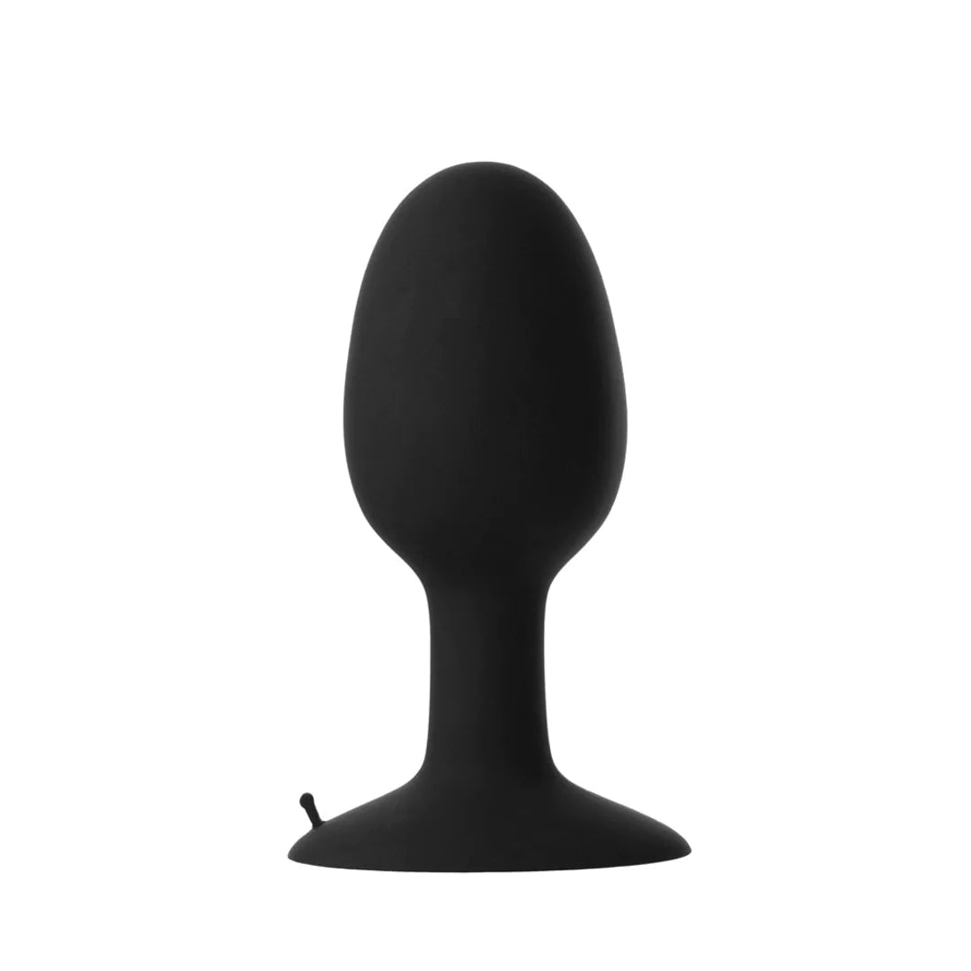 Weighted Butt Plug Large Black