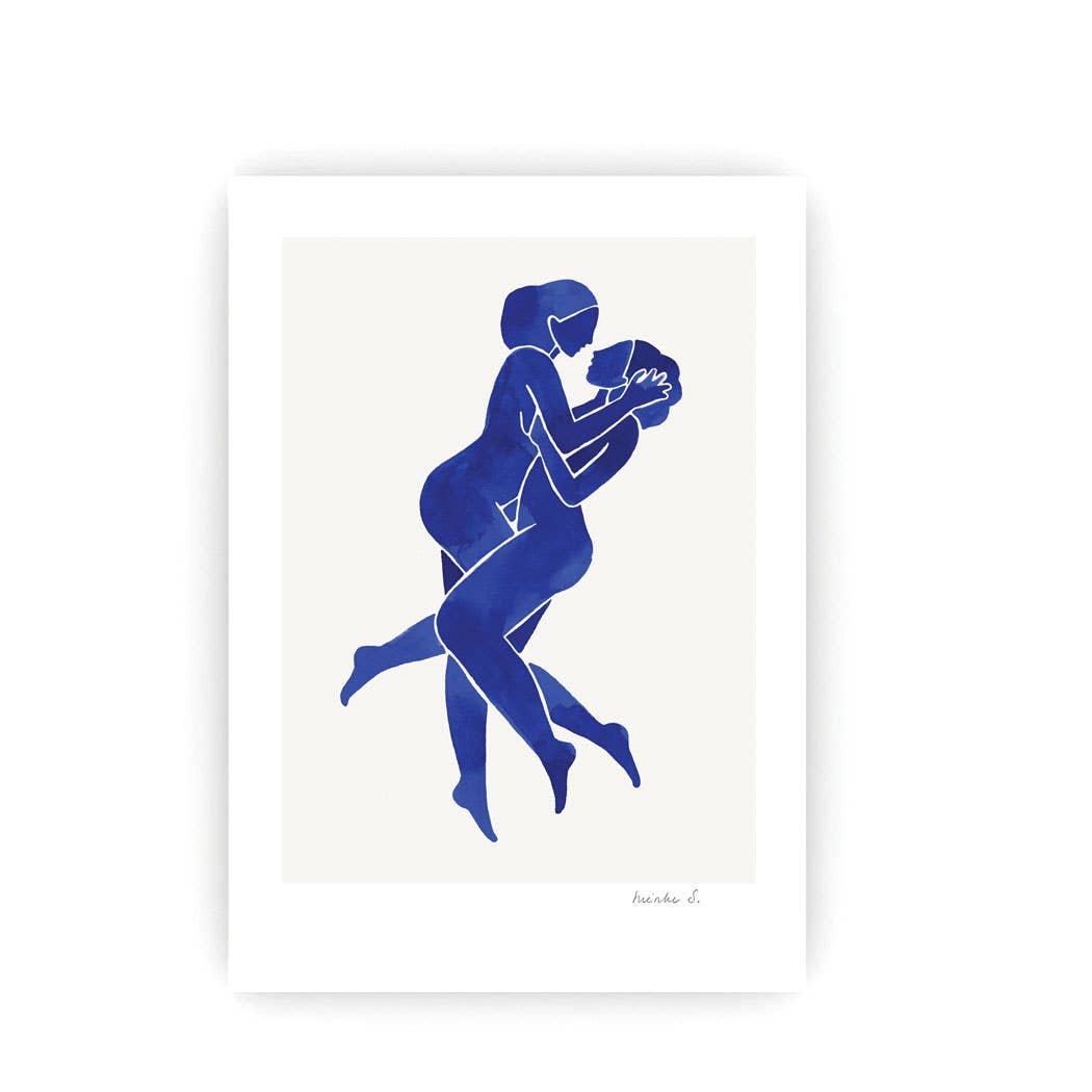 Greeting Card – In Her Arms