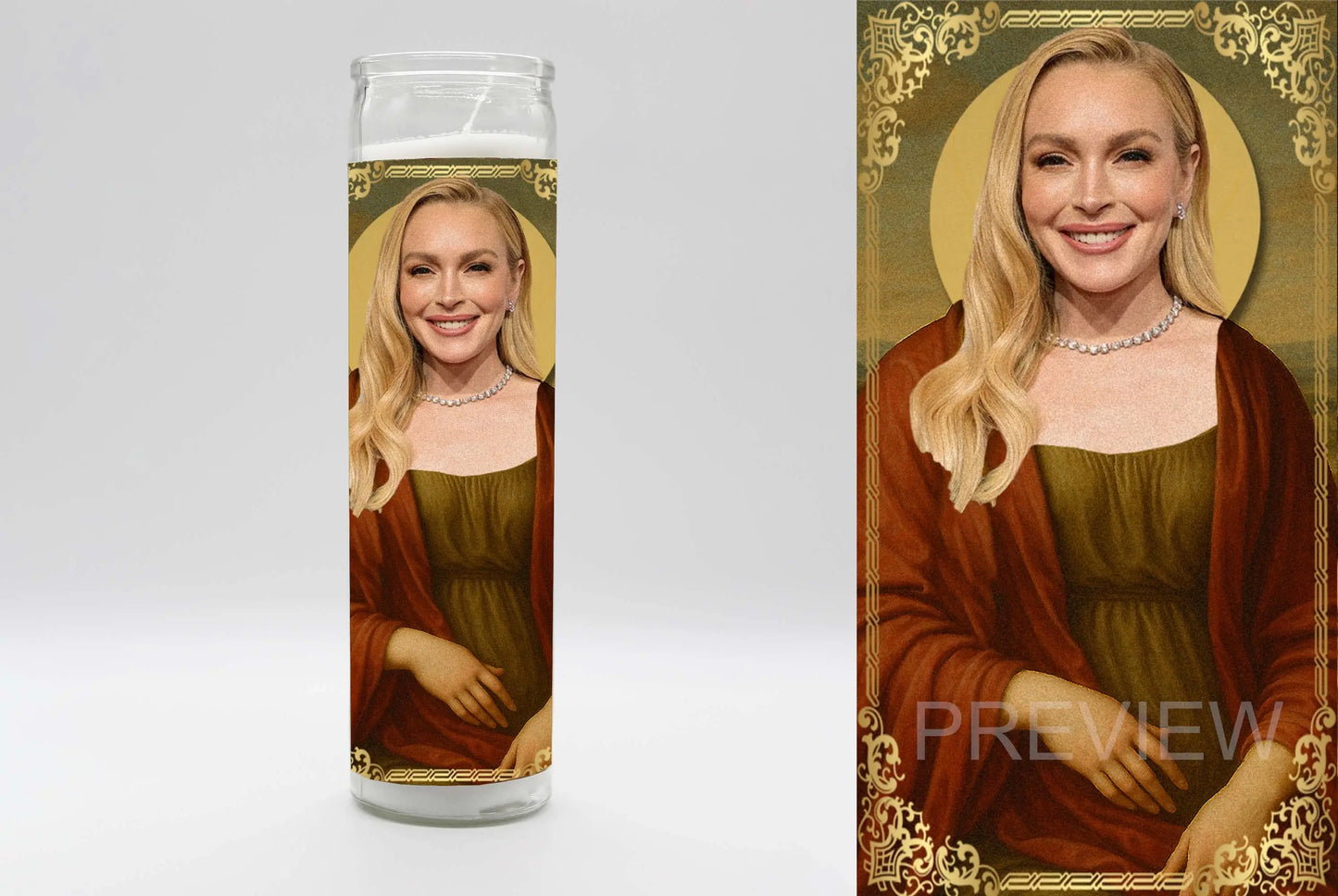 Saint Lohan Candle