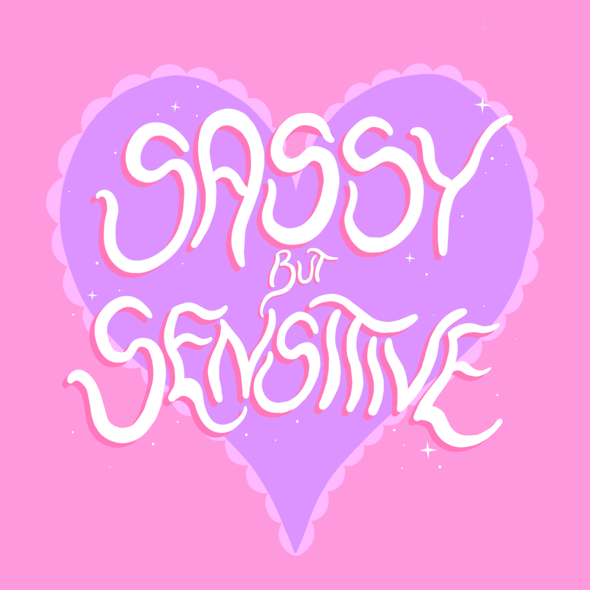 Sassy but sensitive print