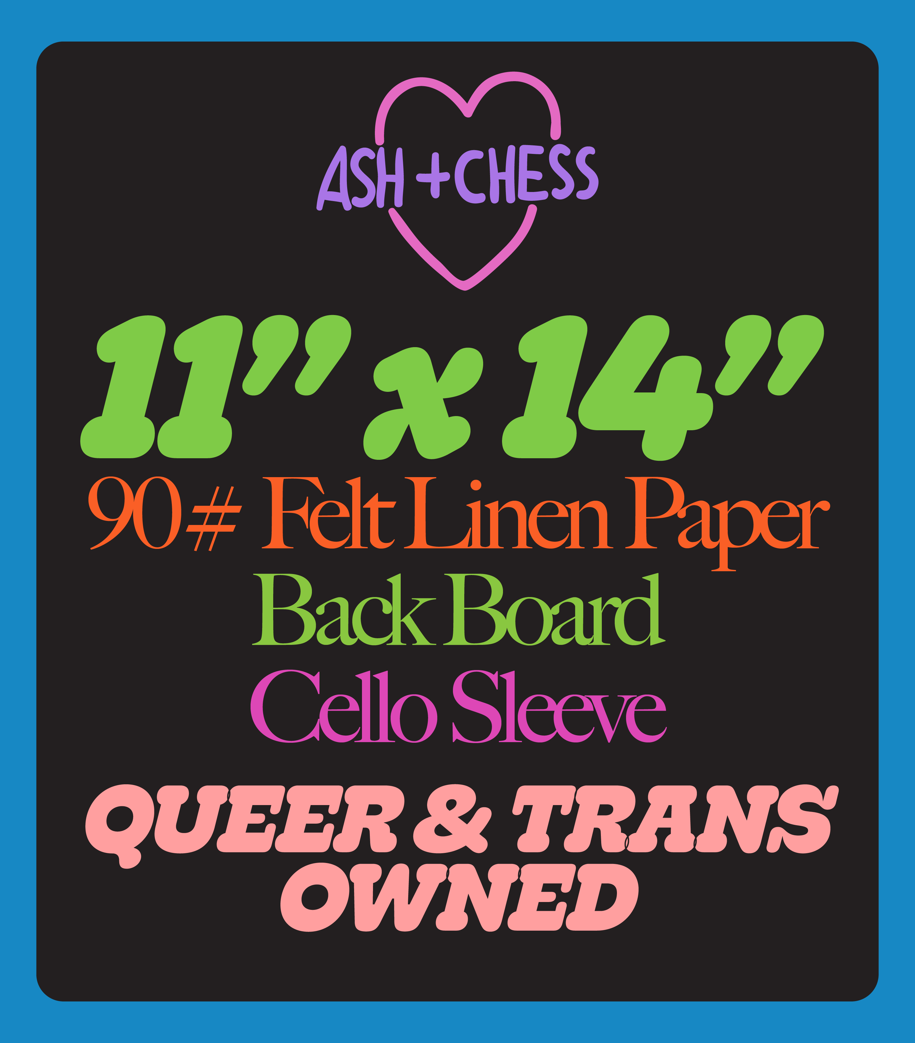 11" x 14" Trans People Will Always Exist - T*RGET