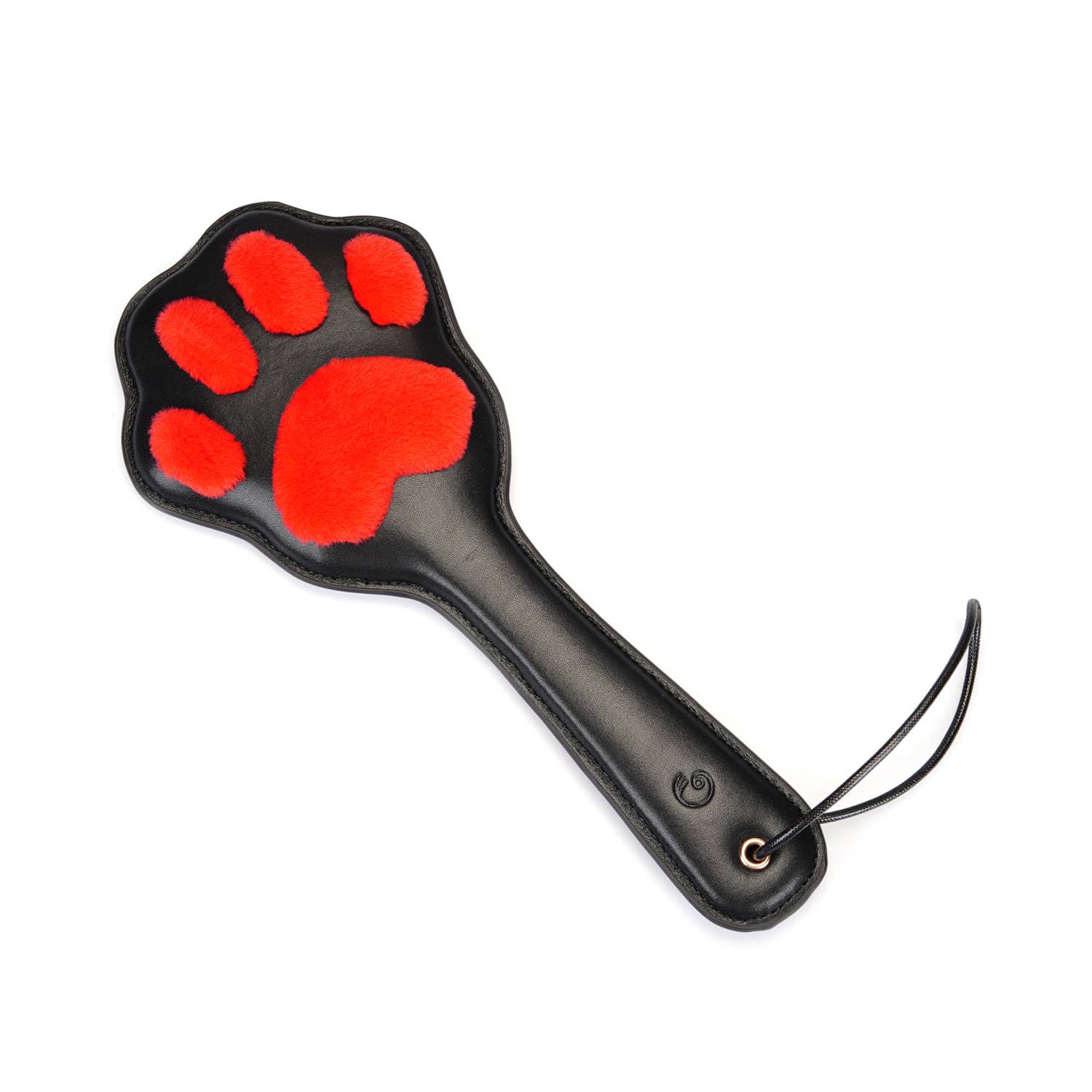 The Sensory Cushion Paddle - Plush Paw & Crimson Heart: Pink