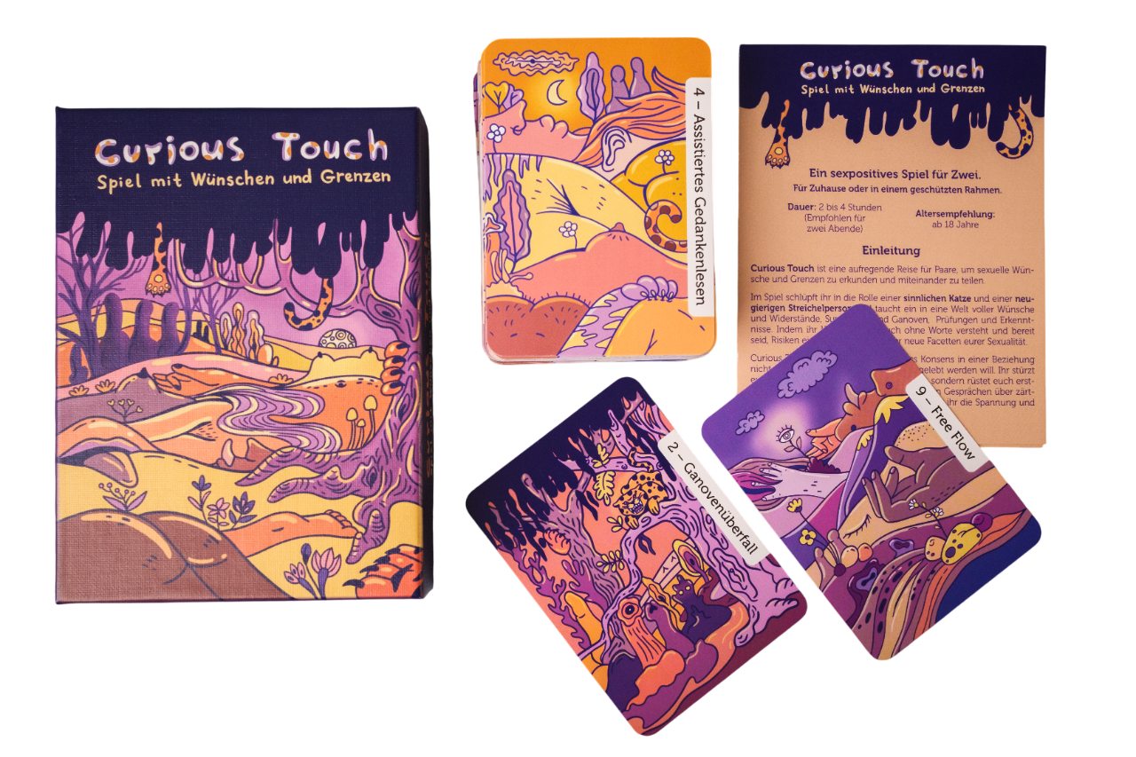 Curious Touch - Sex-Positive Couple Game Erotic Game