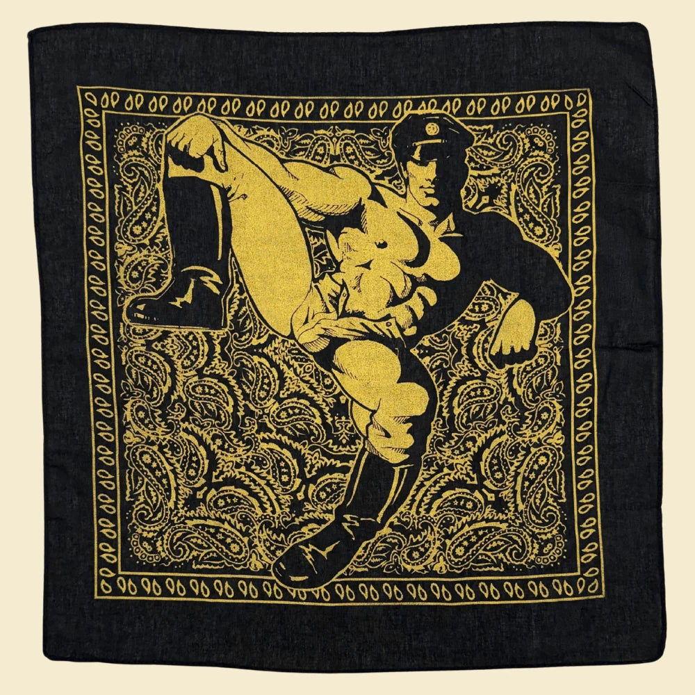 Leather Man Bandana — Art by Dom “Etienne” Orejudos