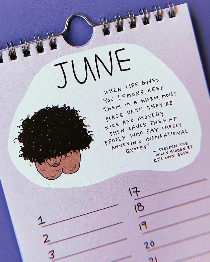 Eat Mielies "Willy" Birthday Calendar