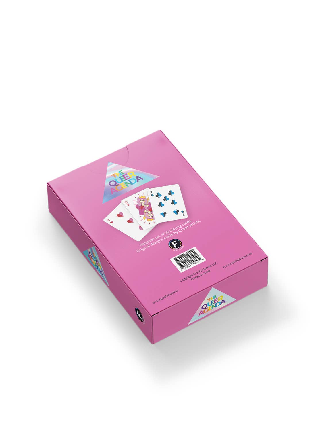The Queer Agenda - Playing Cards - Bespoke Custom Queer Art