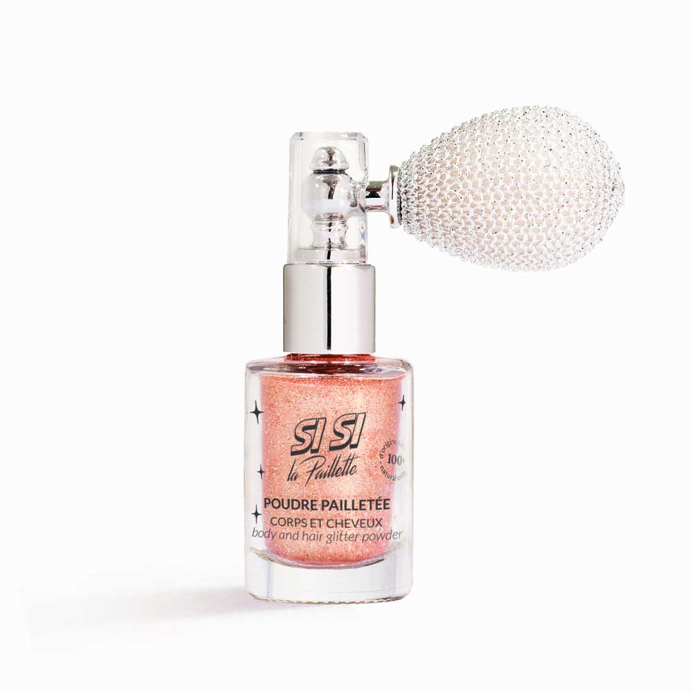 Glitter Powder Spray - Rose Gold