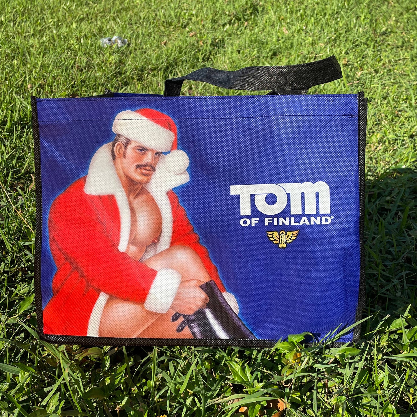 Tom of Finland "Sexy Santa" Christmas Tote Bag