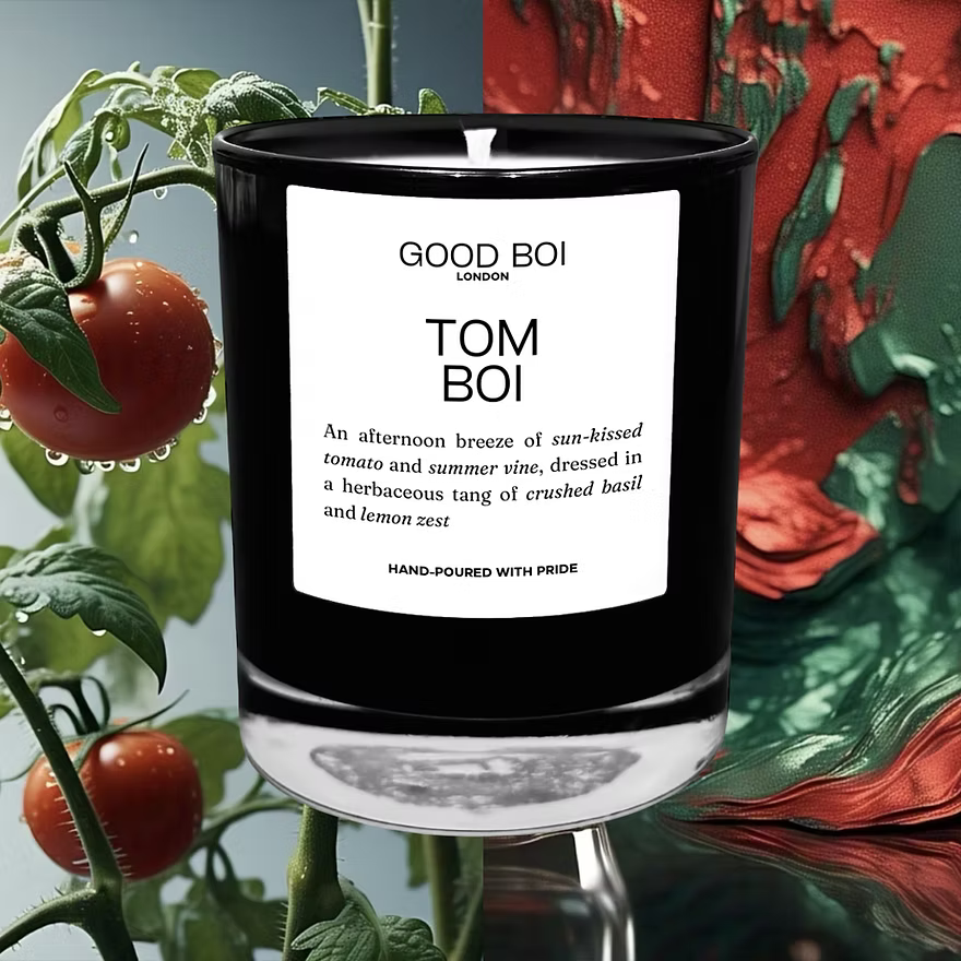 TOM BOI Candle by Good Boi Candles