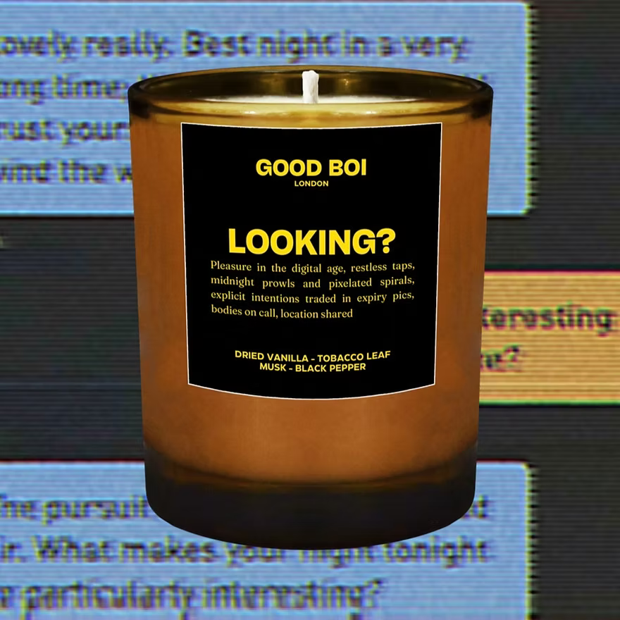 LOOKING? Candle