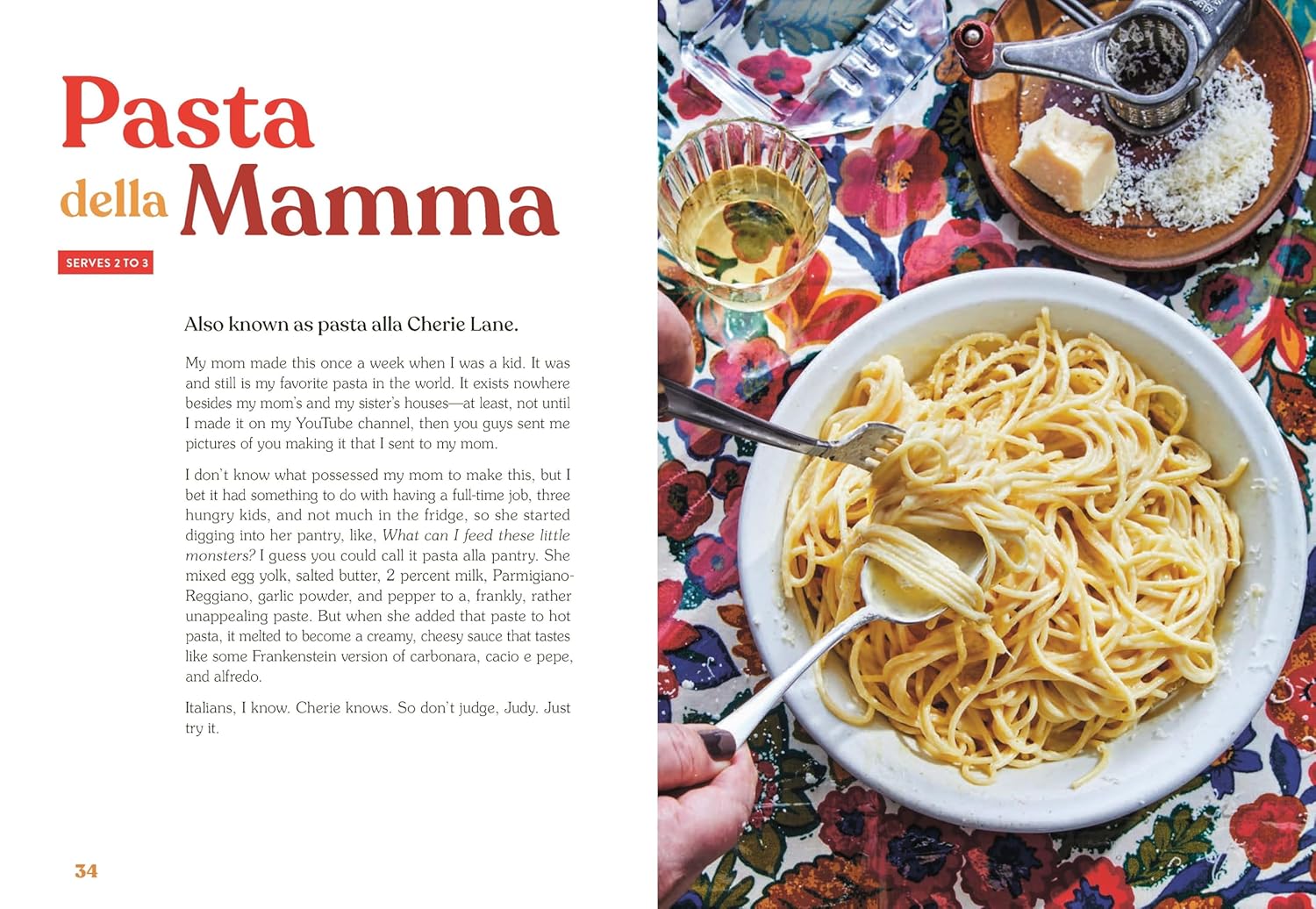 Your Pasta Sucks: A "Cookbook"