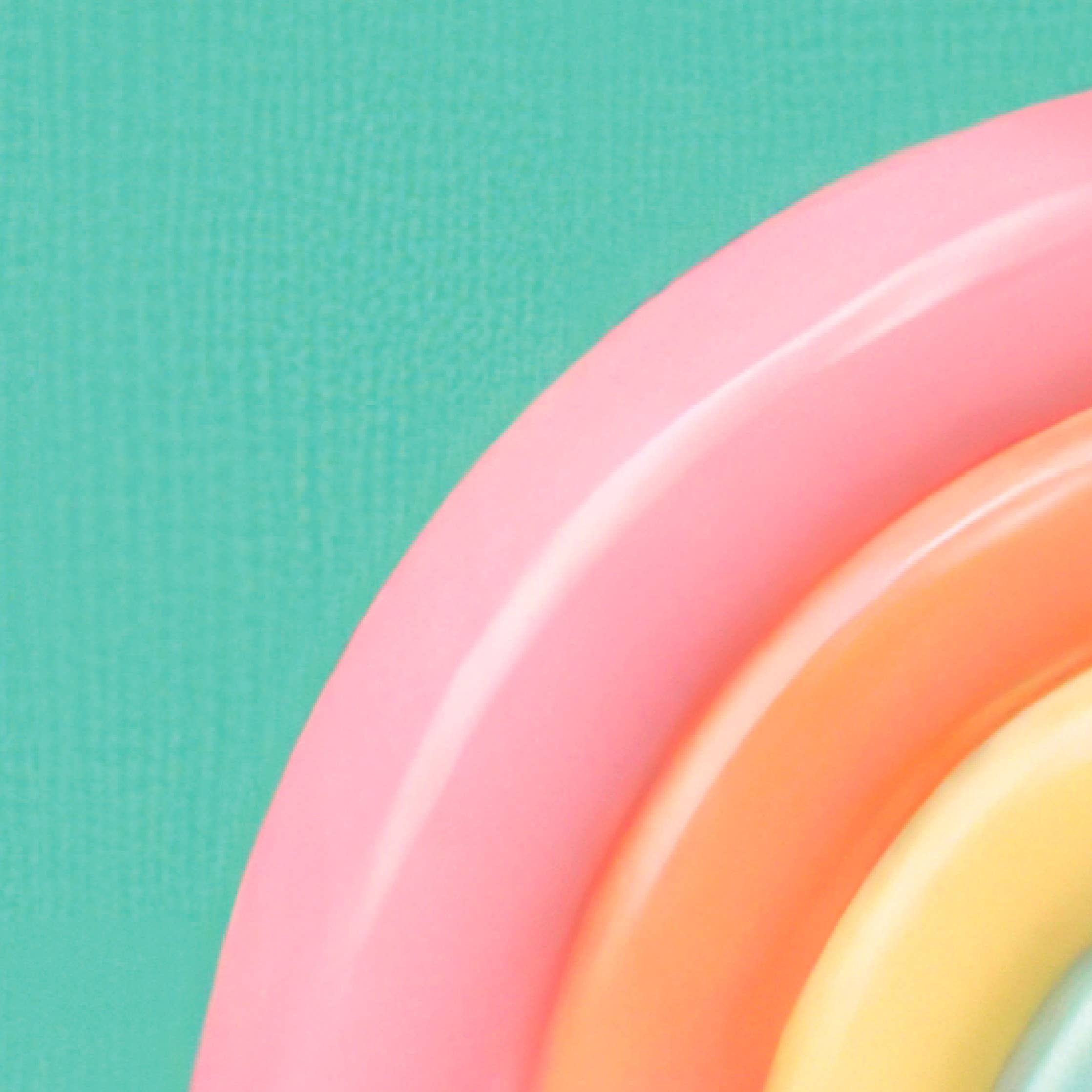 Rainbow Vase (for placing or hanging)