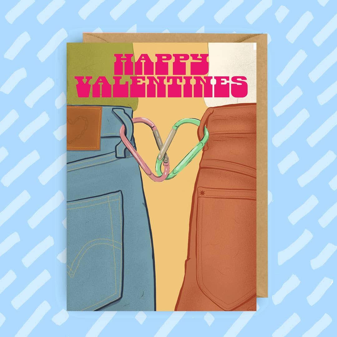 Happy Valentines | Valentines Card | LGBT | Queer | Lesbians