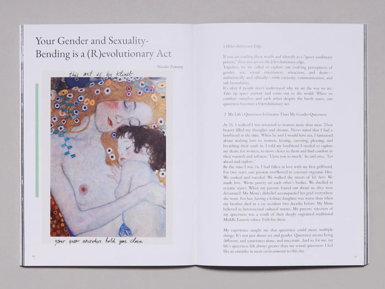"Pretty Sure This Plant Is Queer" Zine