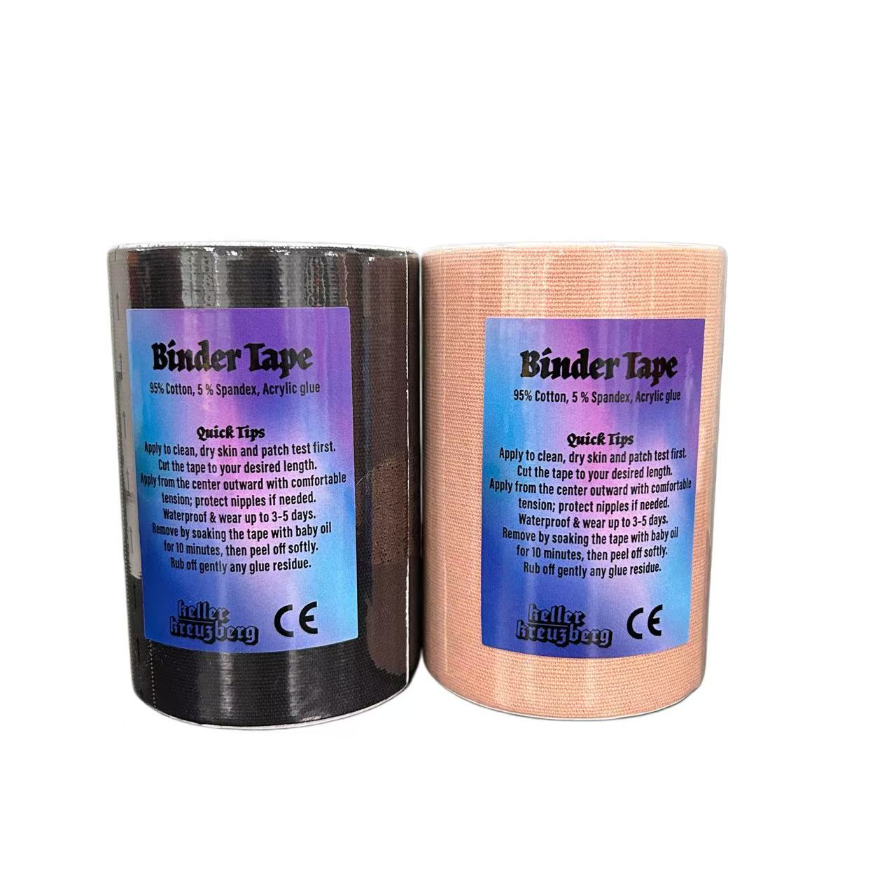 KK Binder Tape (2 Sizes & 2 Colours)
