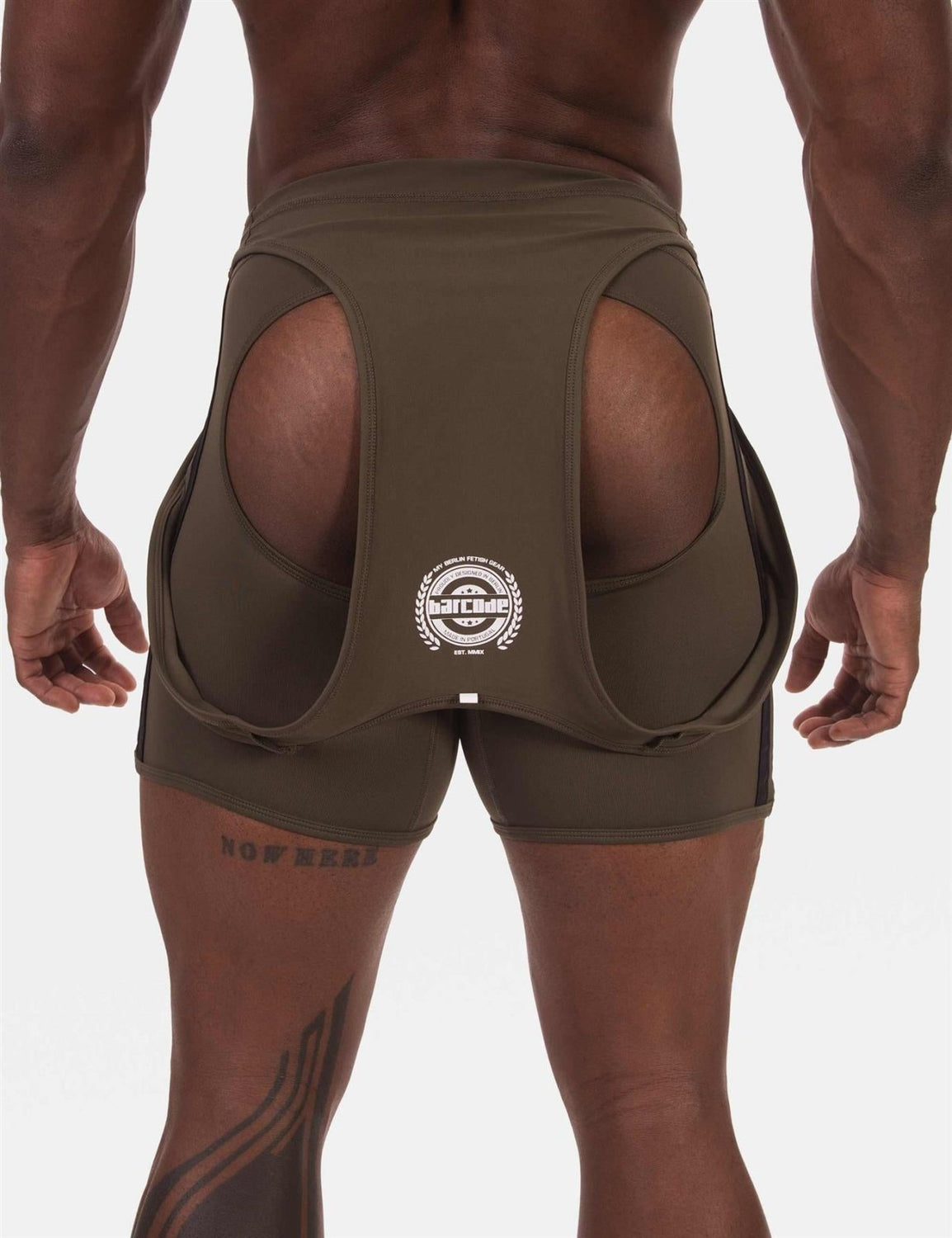 Backless Singlet "Dastin" Dark Army / Black