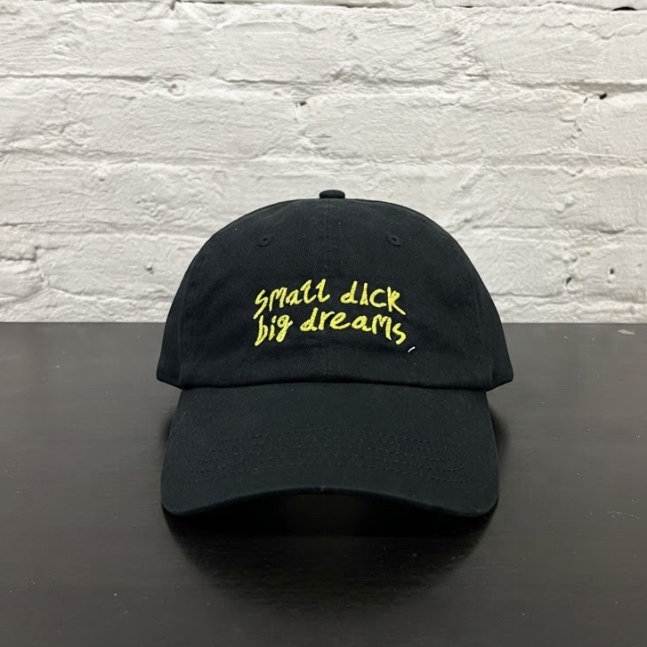 Keller Kreuzberg Embroidered Cap: “small dick big dreams”