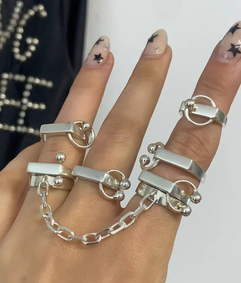 'Zero' Sterling Silver Ring - Kick In The Eye