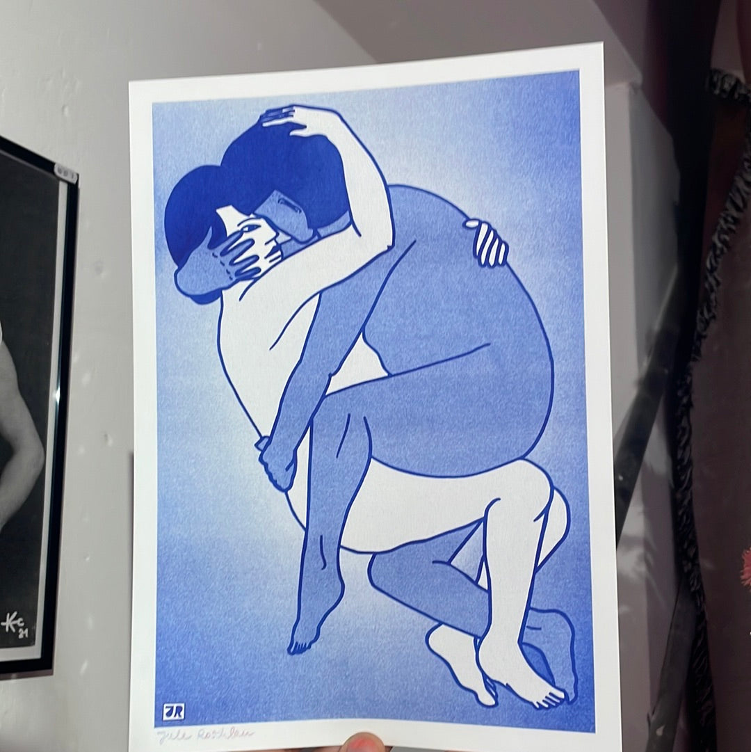 Jule Roschlau "Autonomy Series N°3" Risograph Print A4