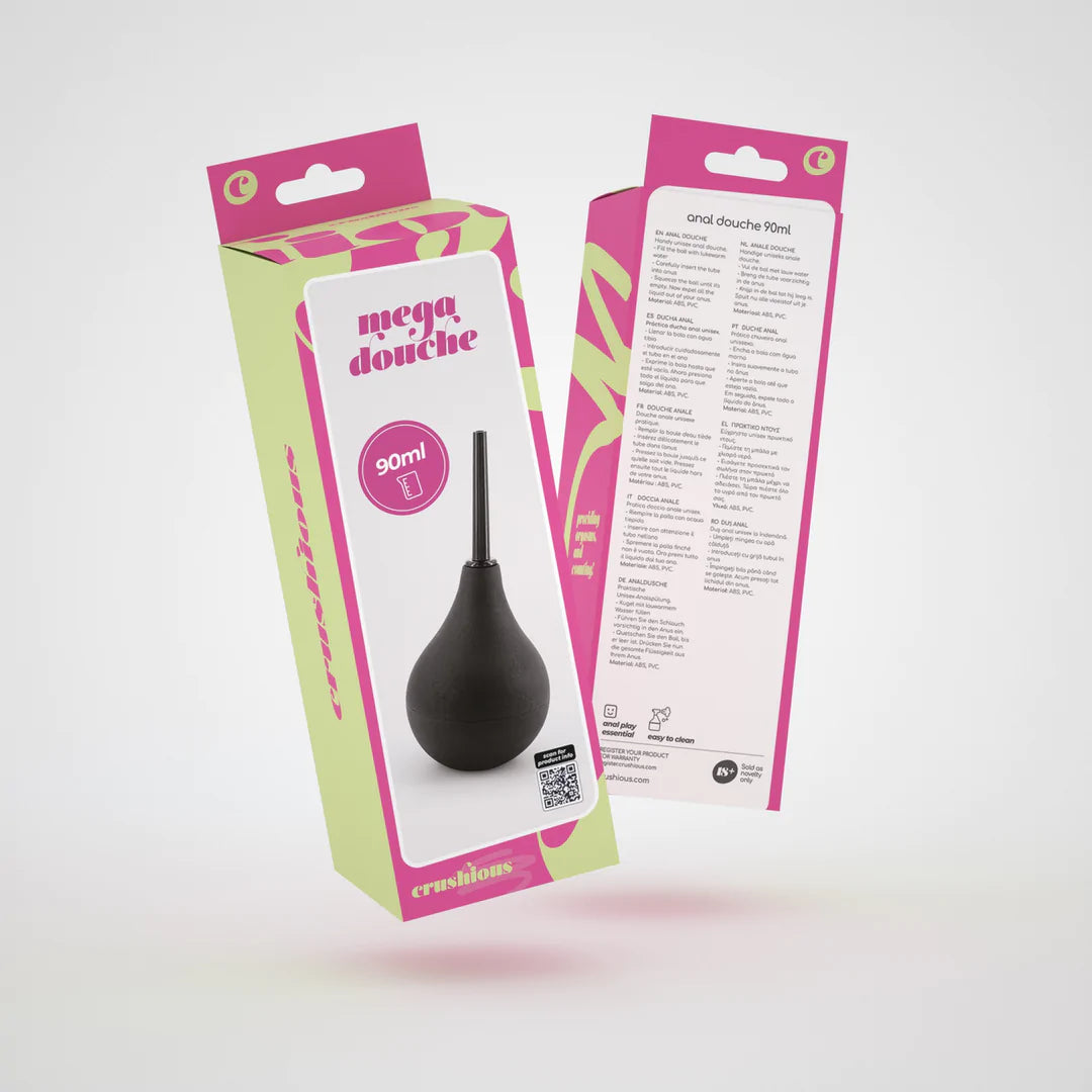 Mega Douche Anal Shower 90 ml Black