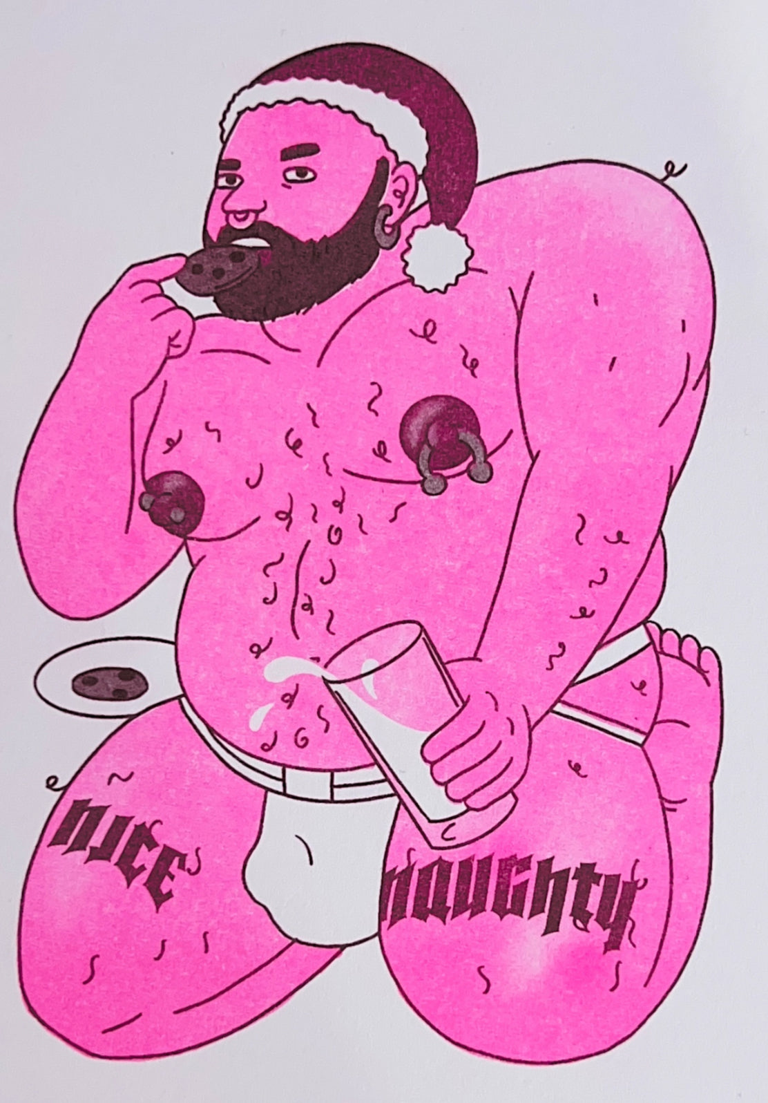 Lennart Nölle "Nice & Naughty" A6 Riso Card