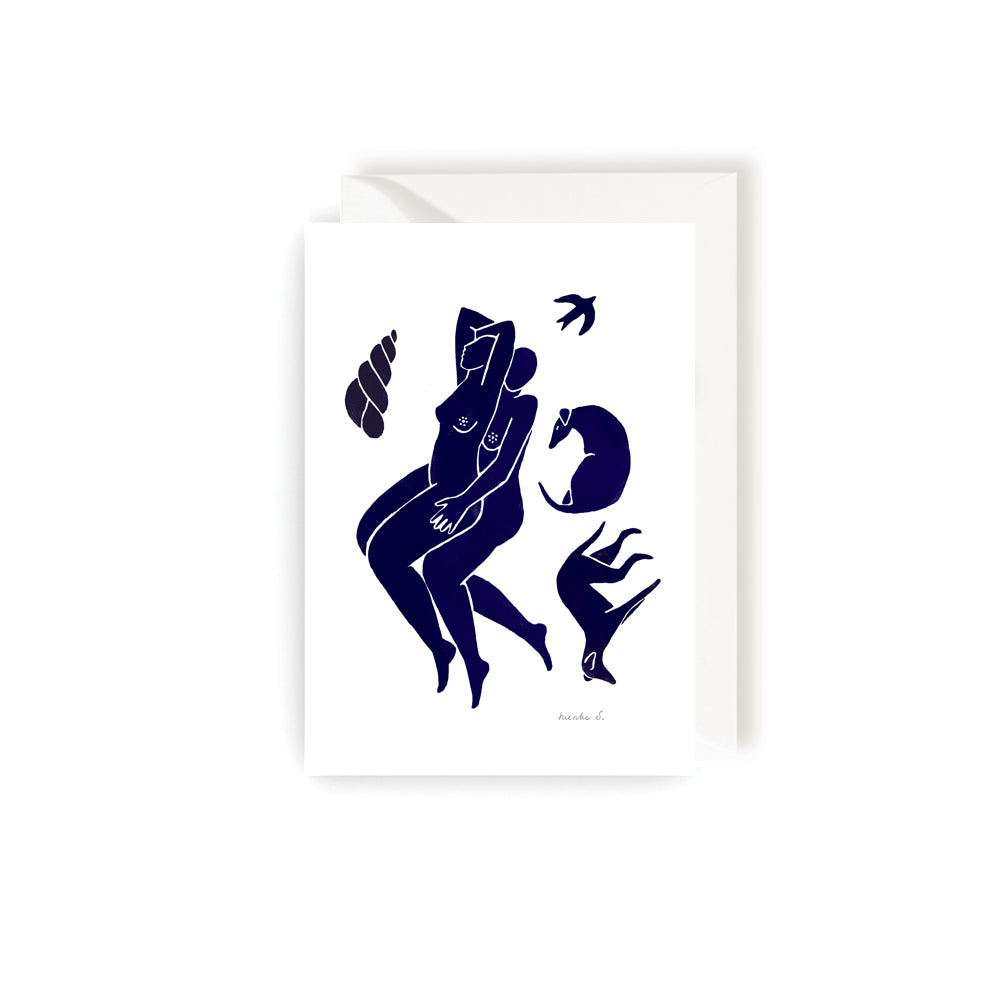 Greeting Card – On a Warm Holiday Morning