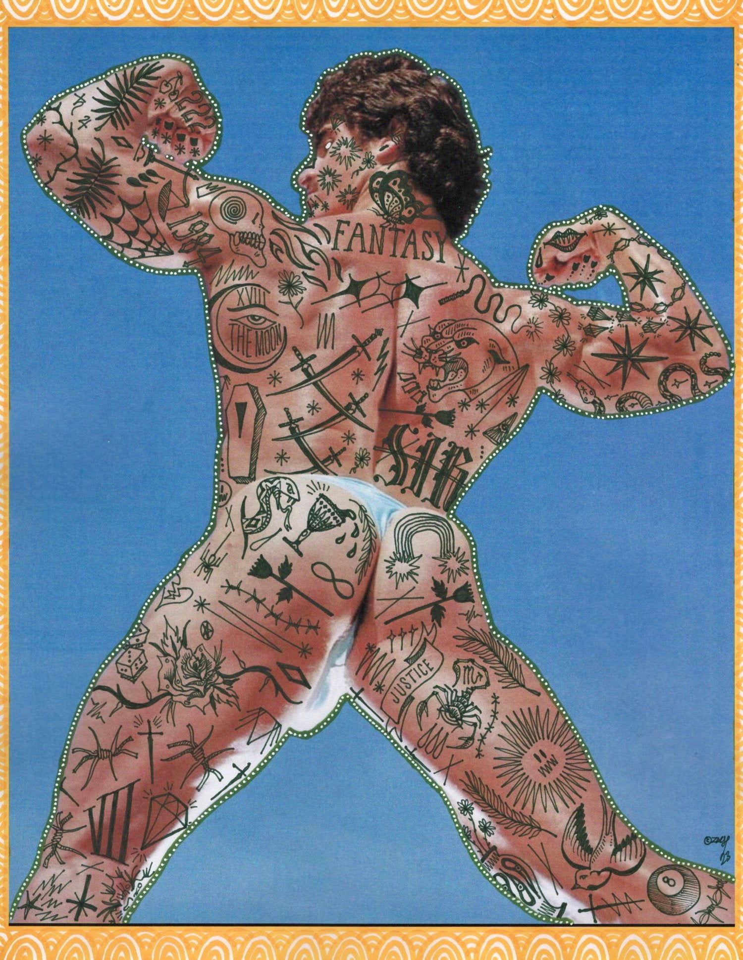 Zach Grear “Fantasy" Print 12.7 x 17.8 cm