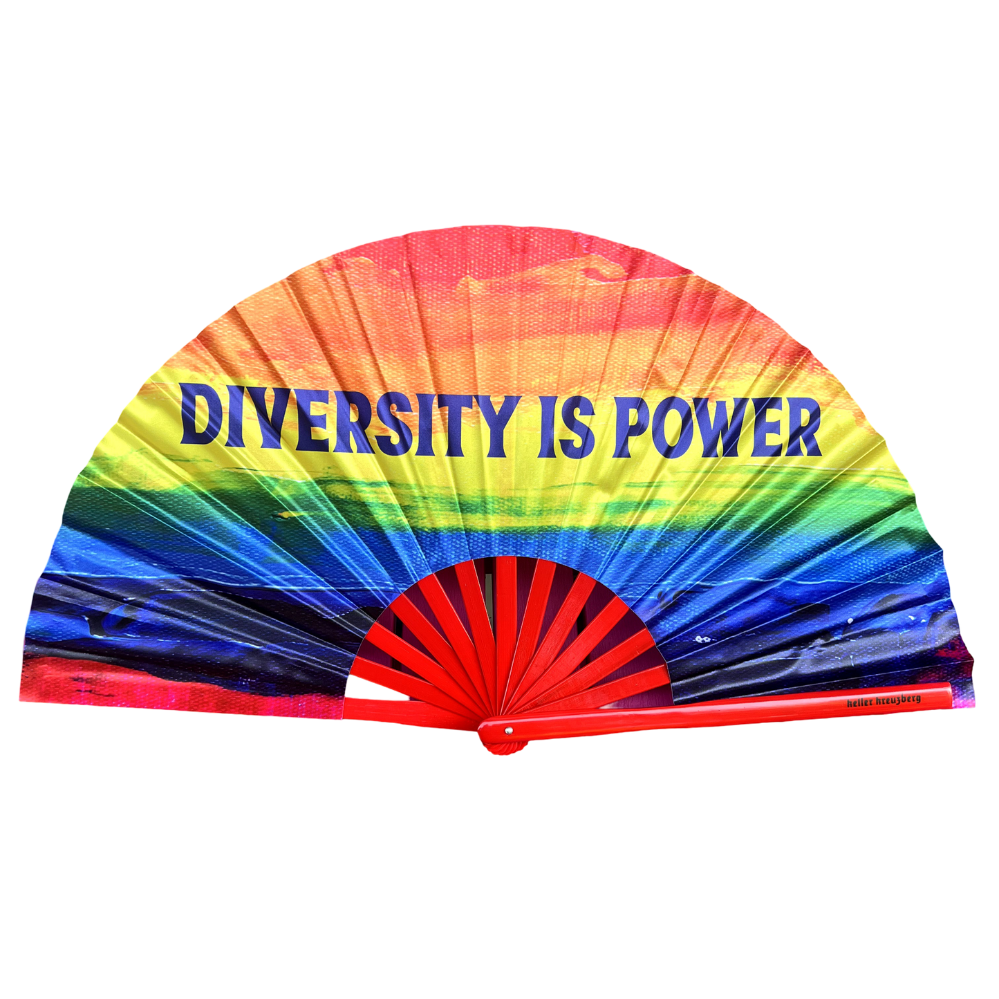 KK Fan "Diversity Is Power" Silky