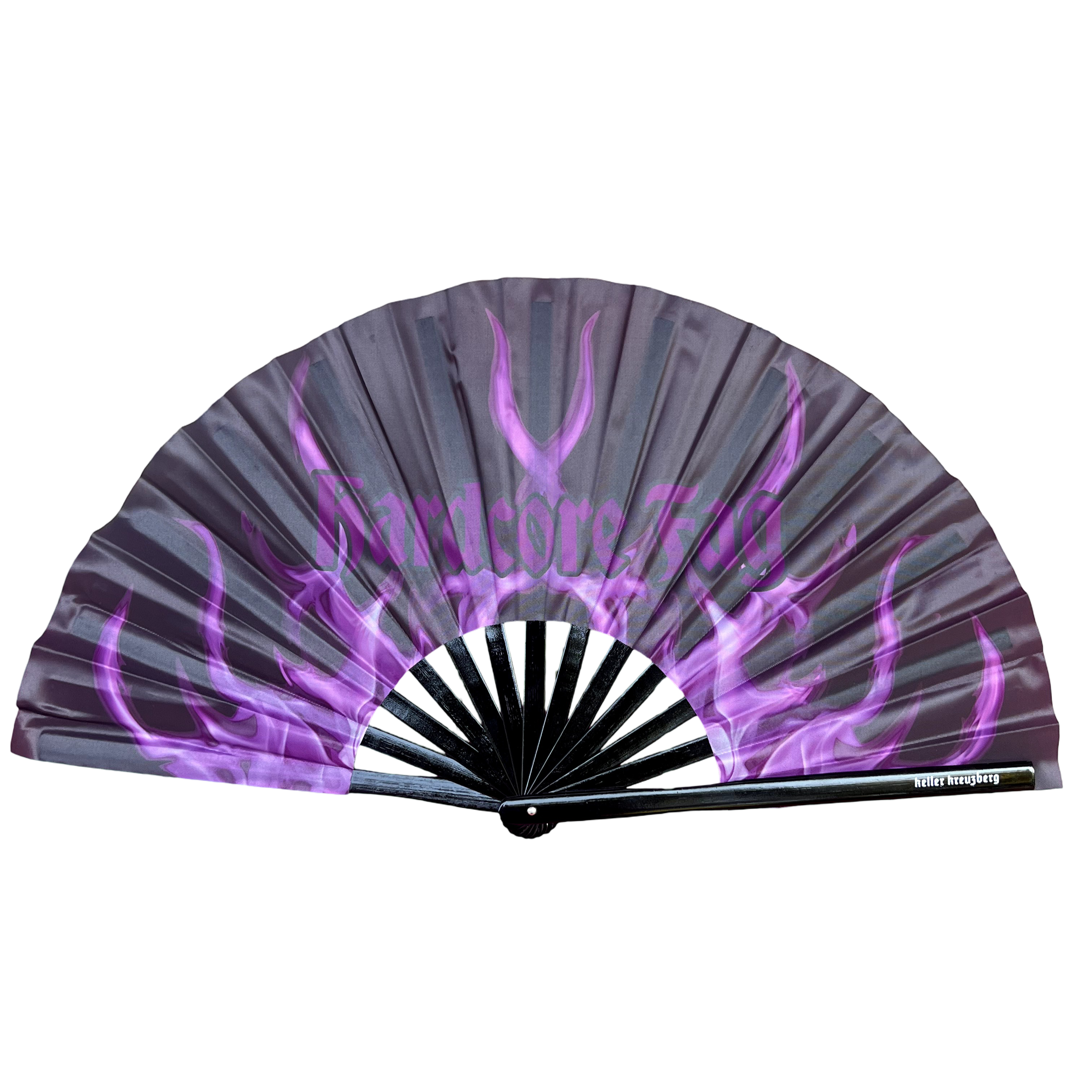 KK Fan "Hardcore Fag" Aubergine