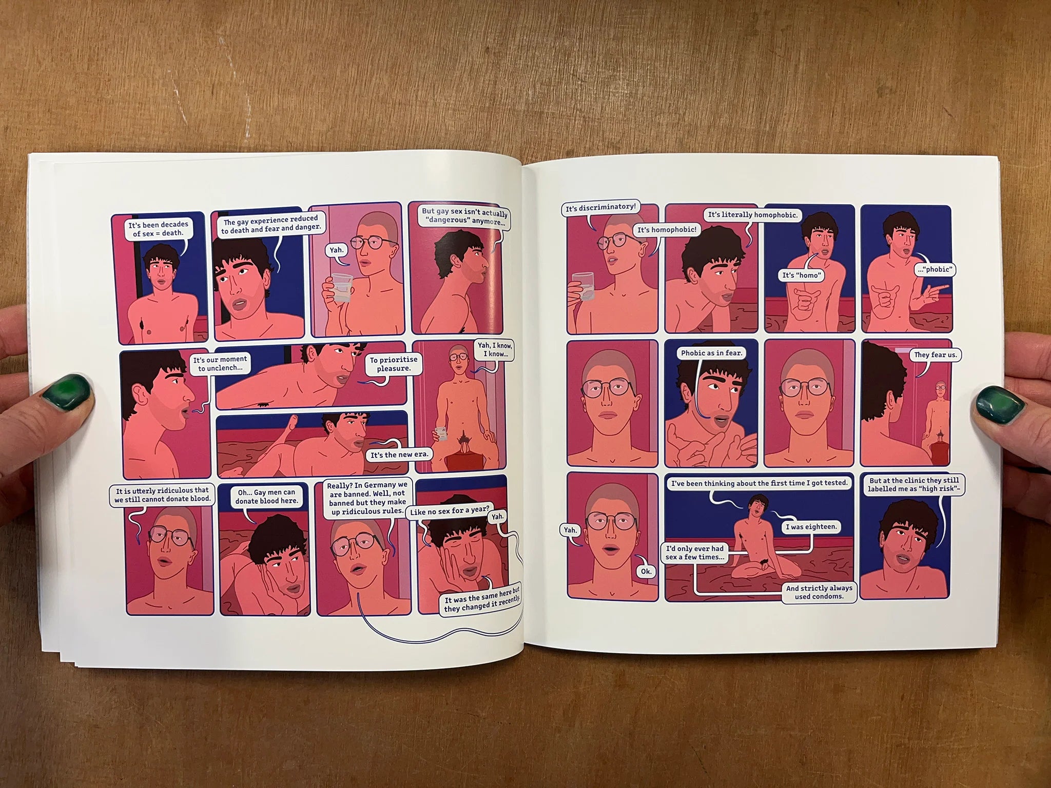 Condoms: PART ONE - Comic by Nick Merdasi