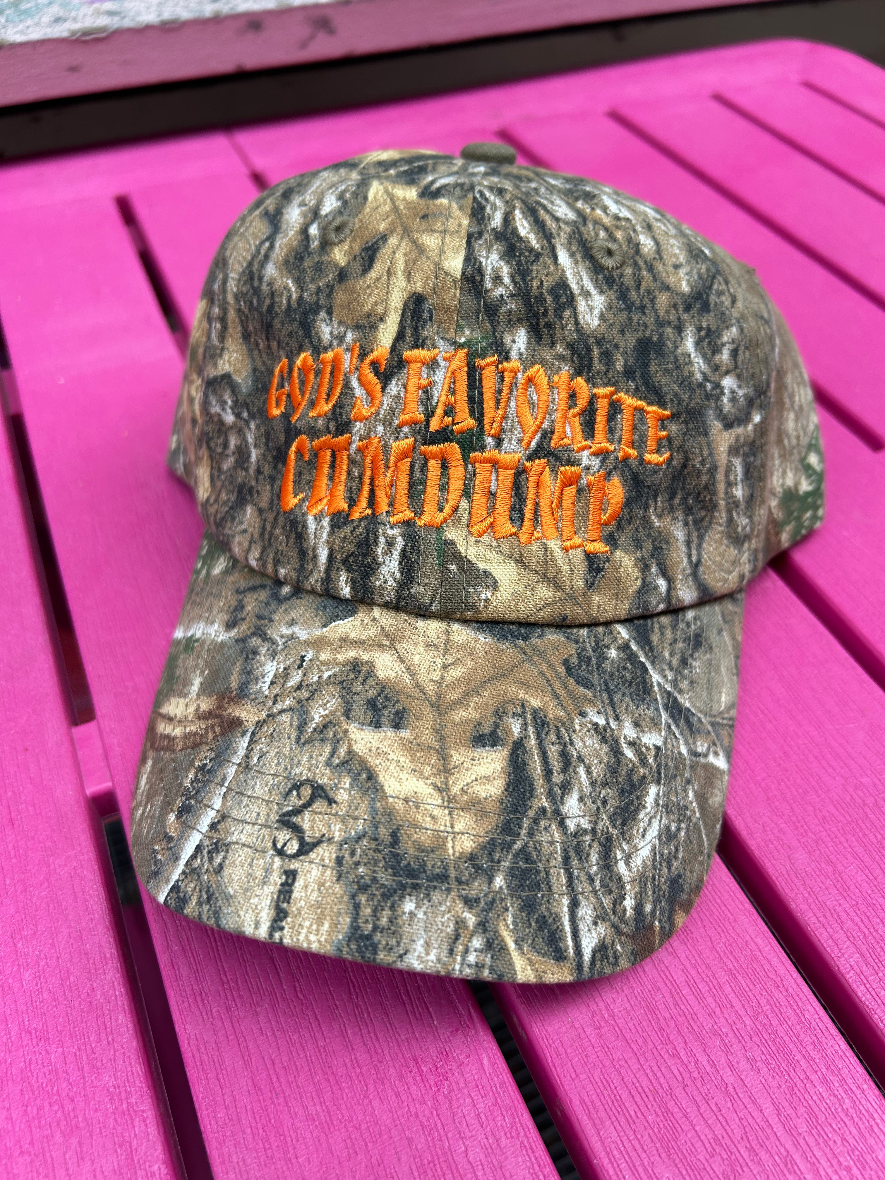 Keller Kreuzberg Embroidered 'God's Favorite Cumdump' Cap